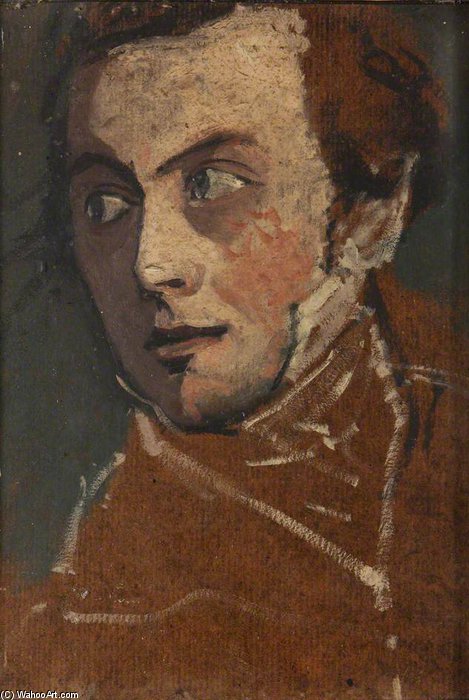 Portrait Of An Unknown Man — John Scarlett Davis