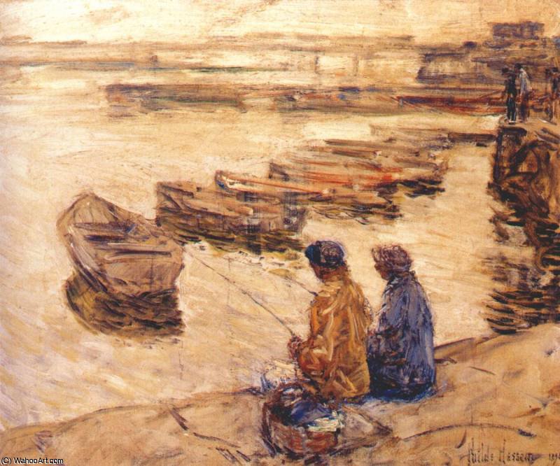 Fishing — Frederick Childe Hassam