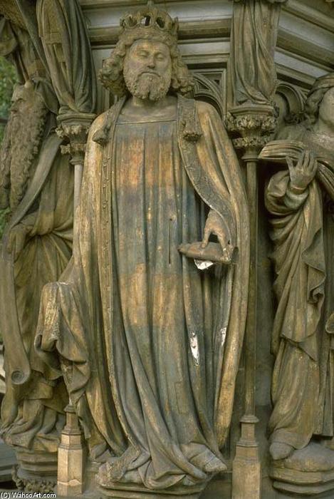 Well Of Moses: Prophet David (king David) — Claus Sluter