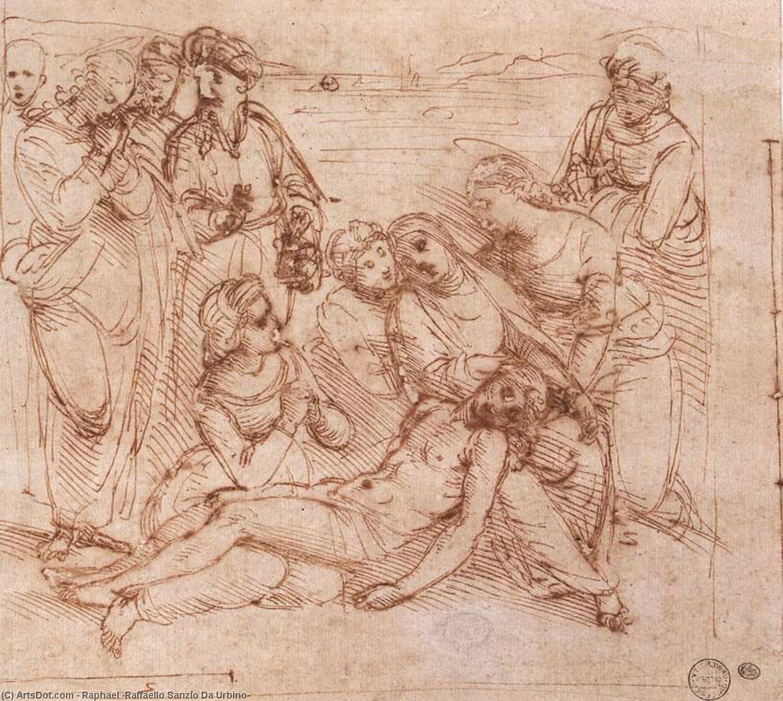 Lamentation Over The Dead Christ — Рафаэль