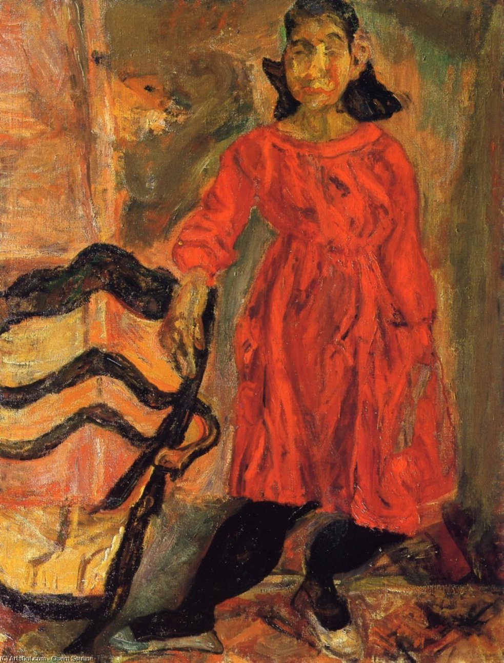 Girl In Red — Хайм Сoutine