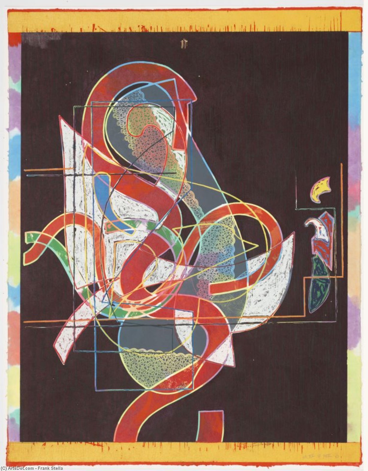 Pergusa Three From Circuits — Frank Stella