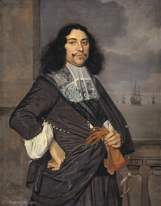 Portrait Of Jan Van Nes — Ludolf Leendertsz De Jongh