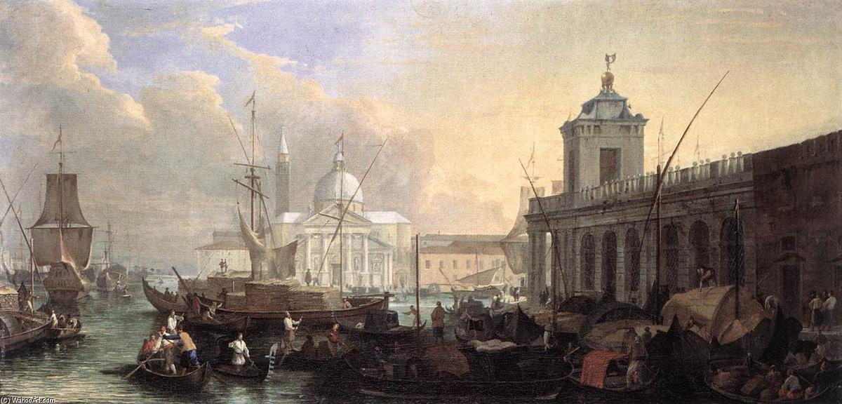The Sea Custom House With San Giorgio Maggiore — Luca Carlevaris
