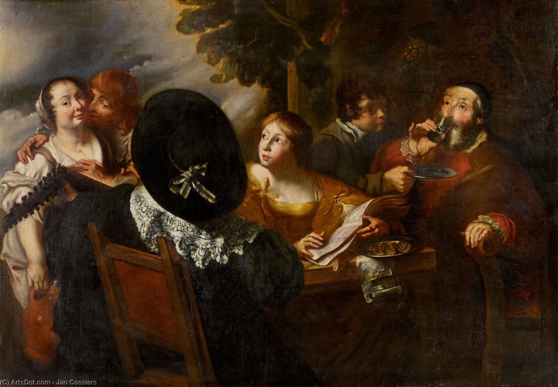 Merry Company. — Jan Cossiers
