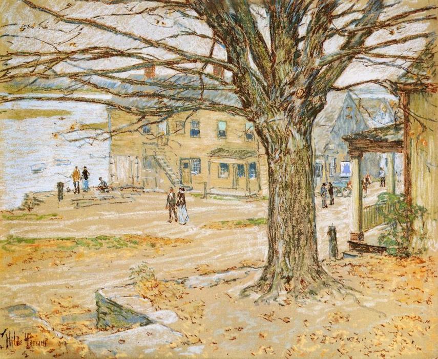November, Cos Cob — Frederick Childe Hassam