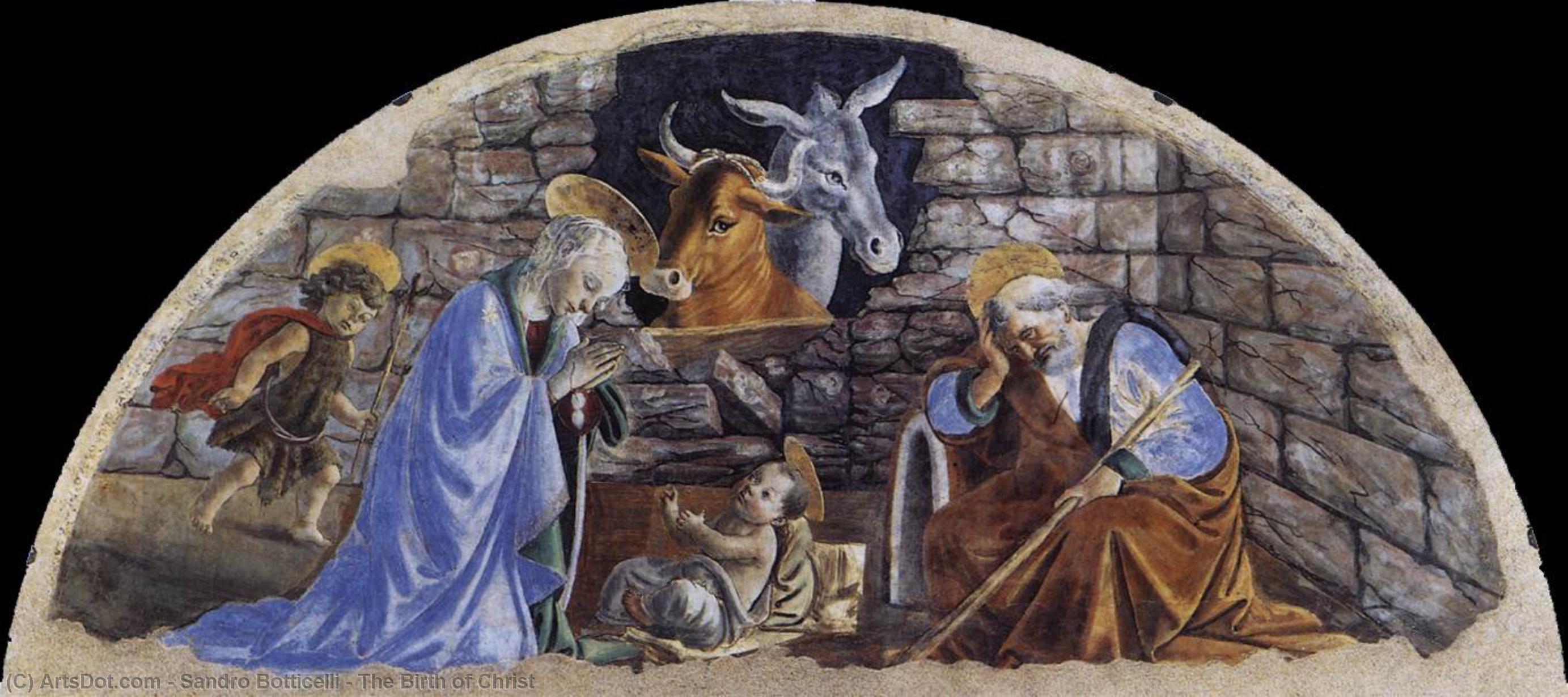 The Birth Of Christ — Sandro Botticelli