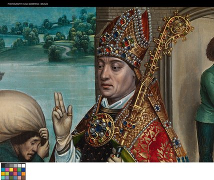 Detail Of The Miracle Of The Grain - — Master Of The Saint Lucy Legend