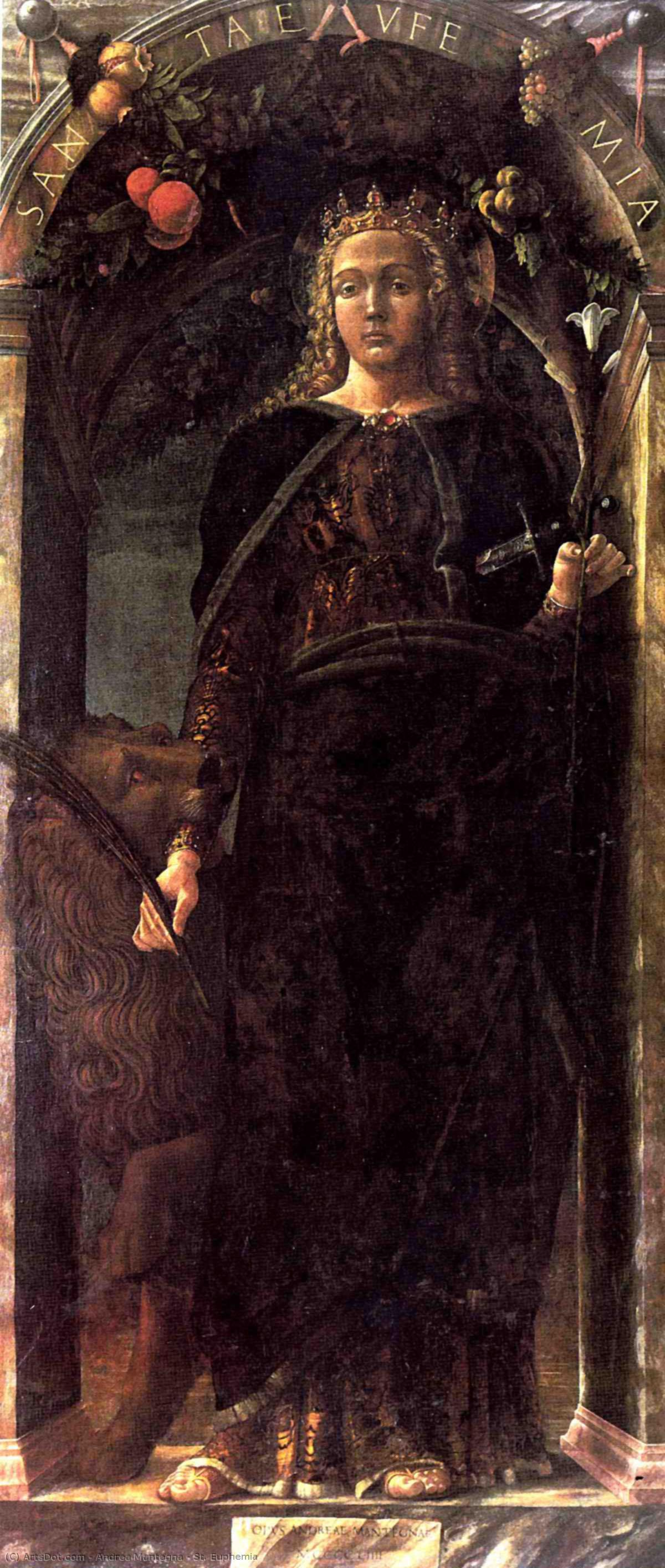 St. Euphemia — Андреа Мантенья