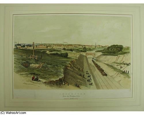 The Iron Bridge Over The River Trent, And 2 More Works — George Hawkins