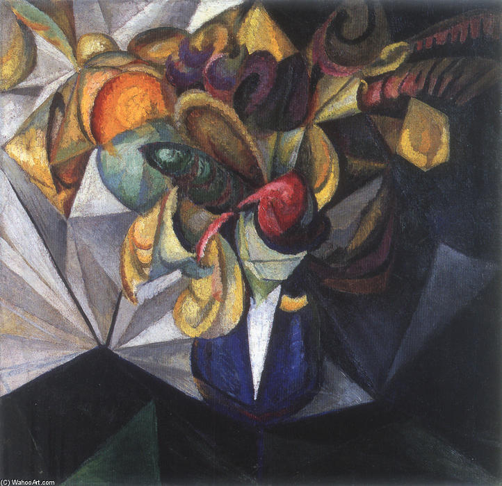Still Life With Flowers — Oleksandr Bogomazov