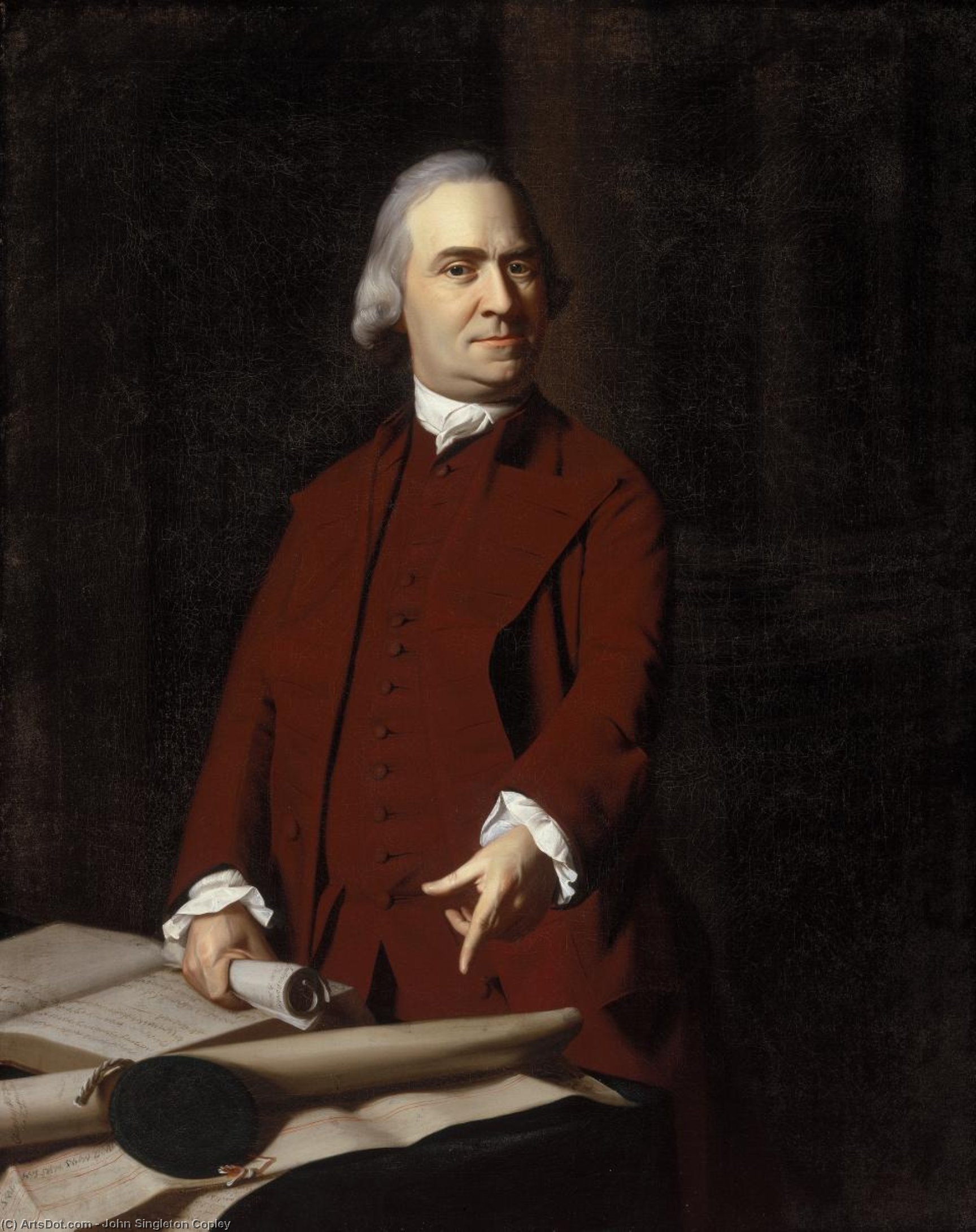 Samuel Adams — Джон Синглтон Копли
