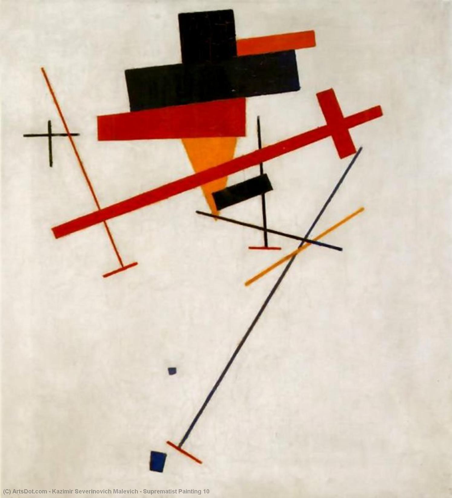 Suprematistische Malerei 10 — Kasimir Sewerinowitsch Malewitsch