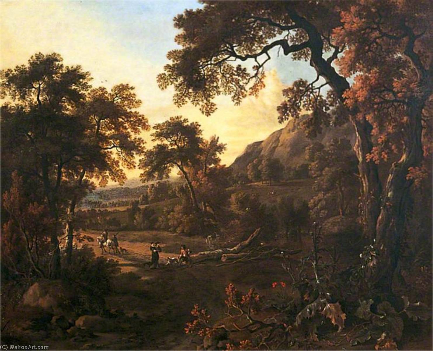 Wooded Landscape — Ян Янсз Вийнс