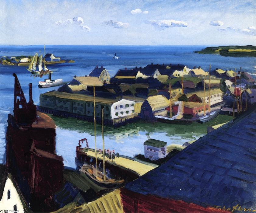 Fishing Port, Gloucester — John French Sloan