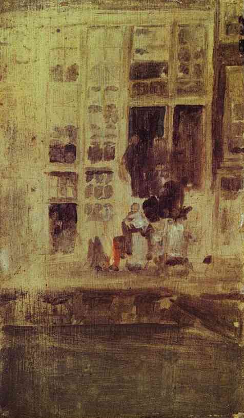 The Grey House — James Abbott Mcneill Whistler
