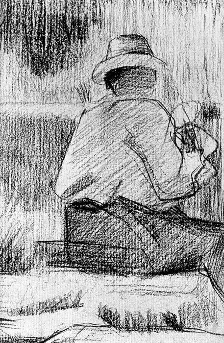 Seated Man — Georges Pierre Seurat
