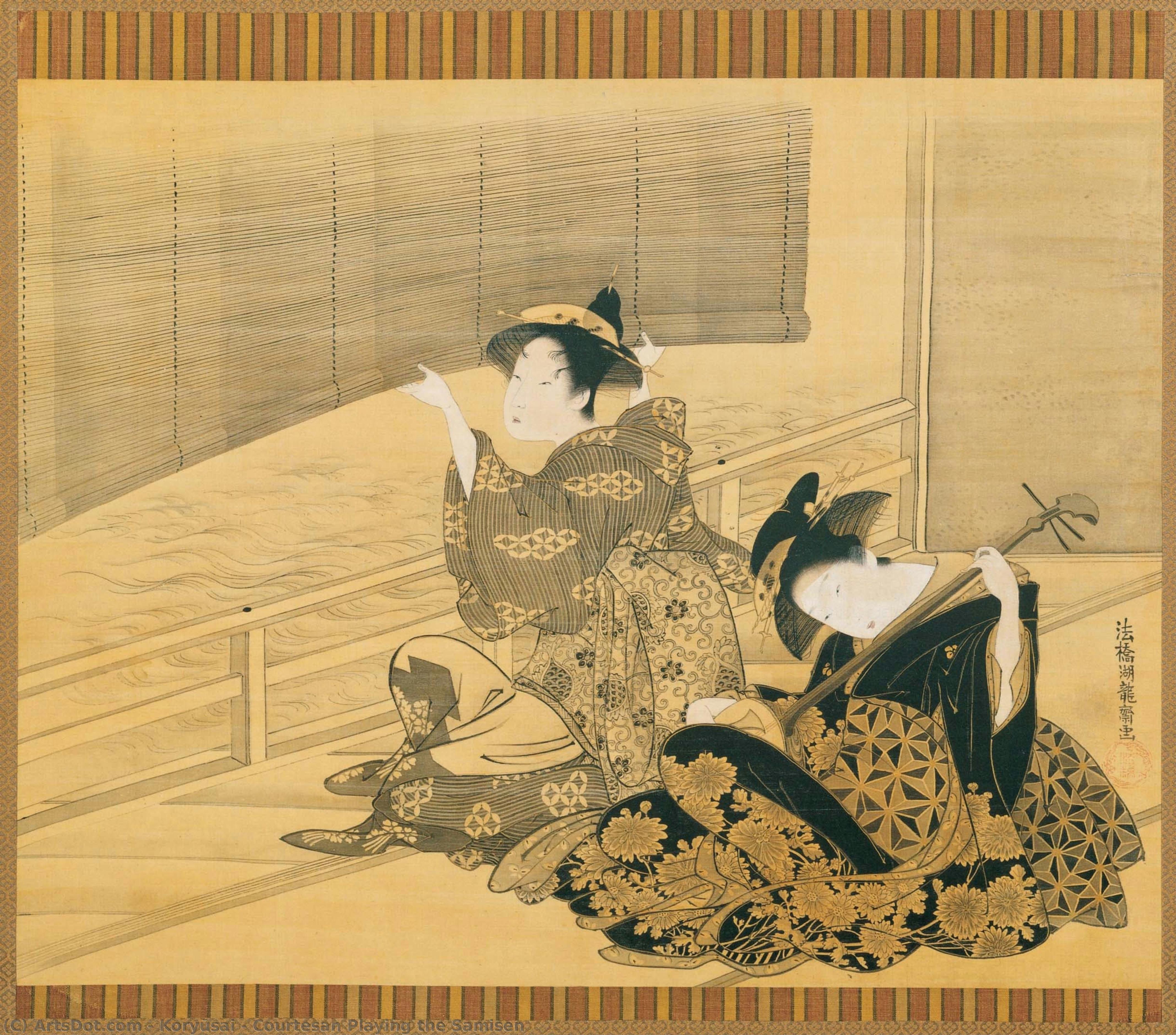 Художник Исода Корюсай И Его Картины — Isoda Koryūsai 磯田湖龍斎