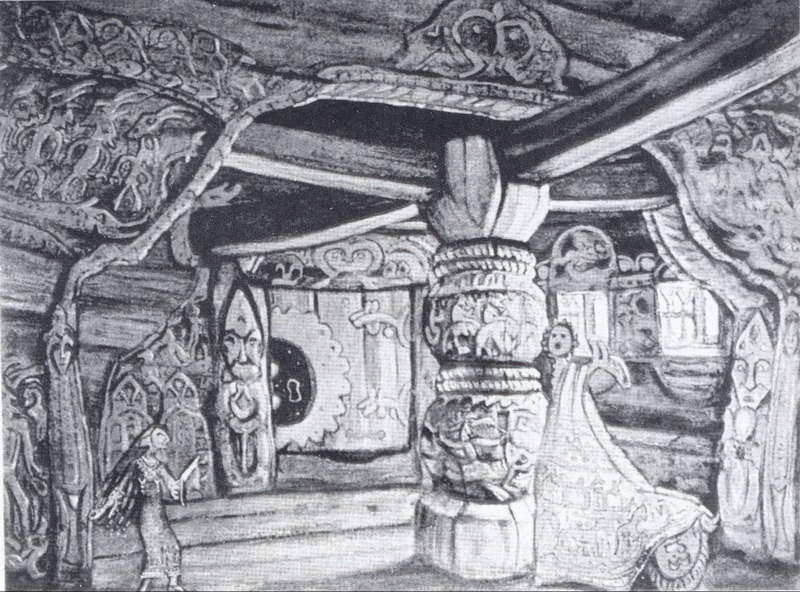Terem Of Kikimora — Nicholas Roerich