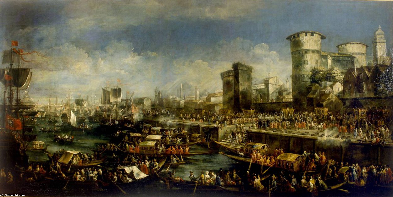 Der Einzug Des Botschafters Alvise Ii — Antonio Stom