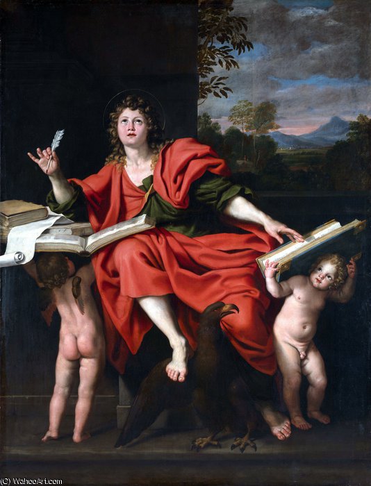 Saint John The Evangelist — Domenichino (domenico Zampieri)