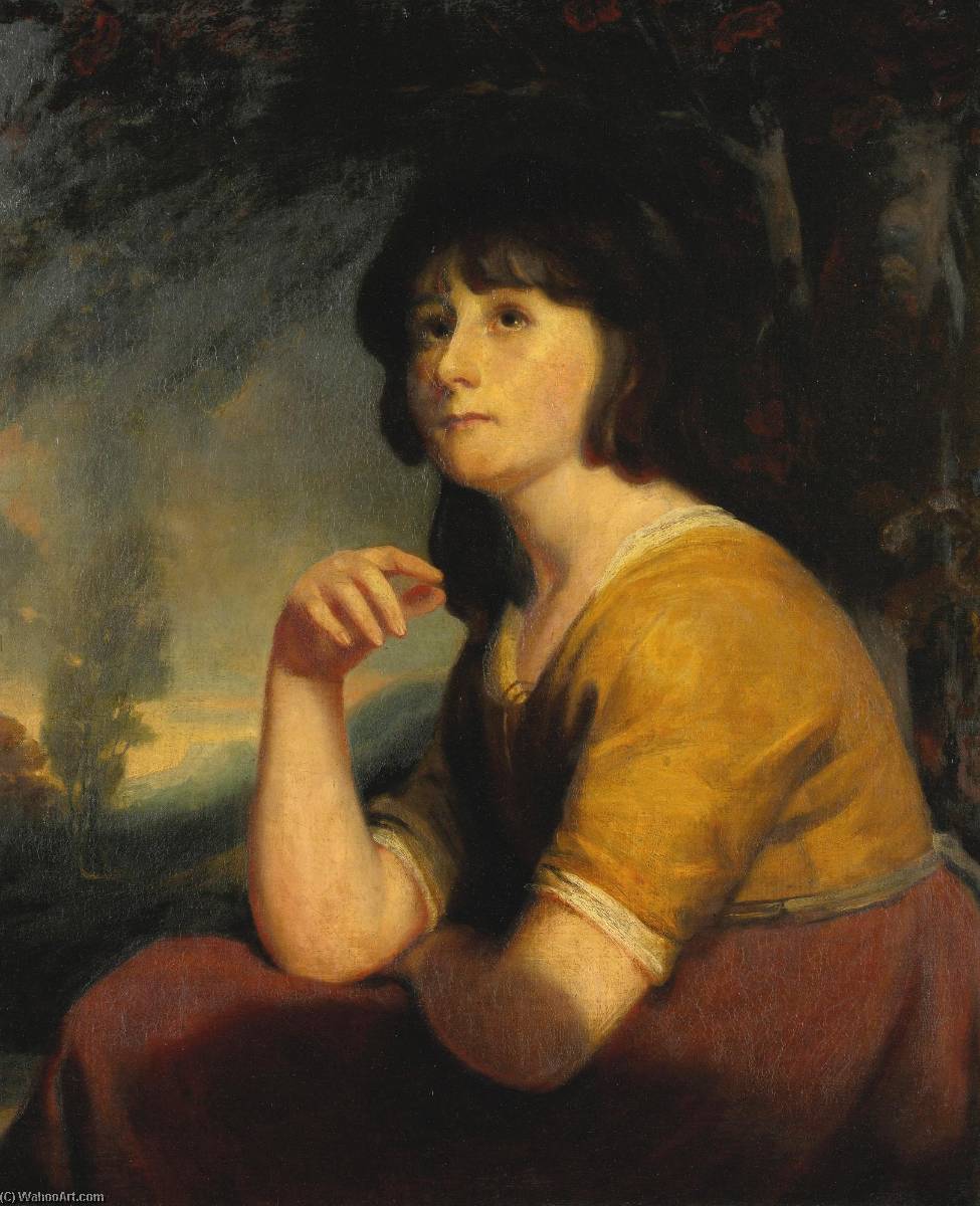 Portrait Of A Young Girl, Said To Be Lady Bathurst — John Opie