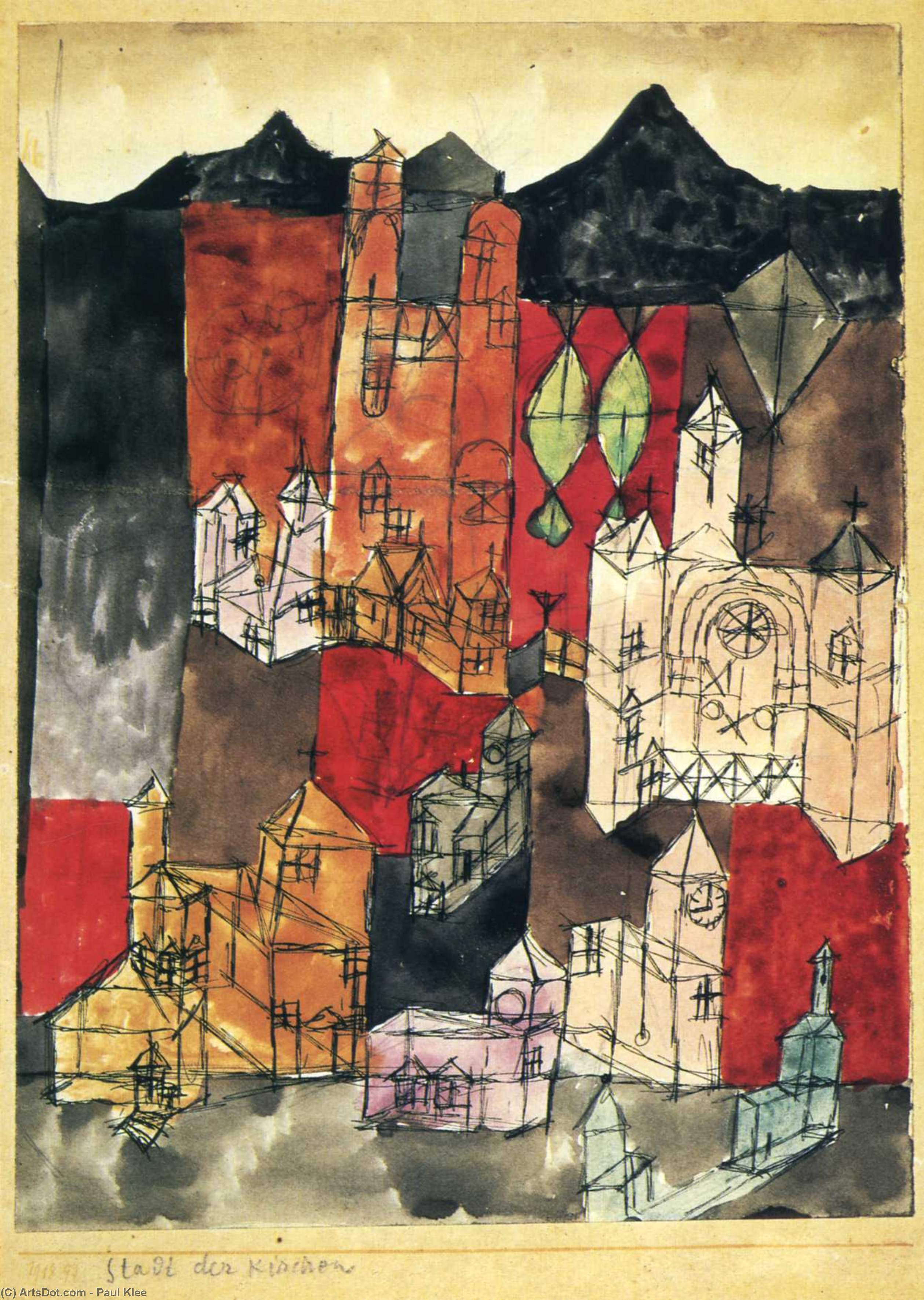 City Of Churches — Paul Klee