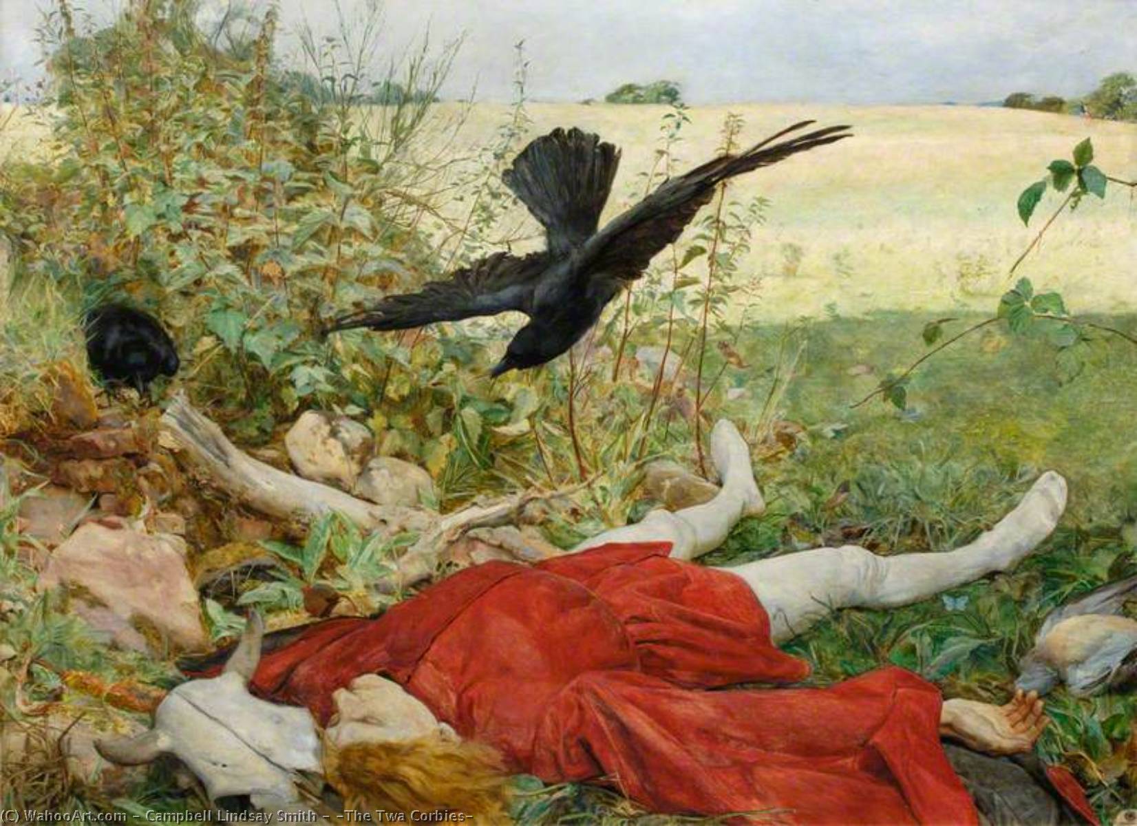 'the Twa Corbies' — Campbell Lindsay Smith