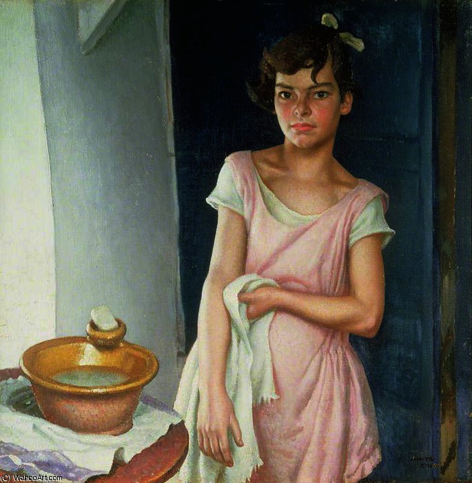 Susie And The Wash Basin — Dame Laura Knight