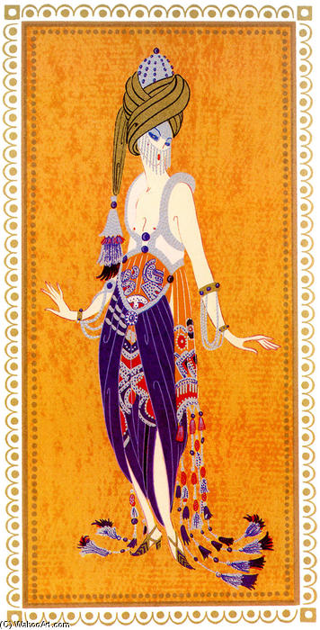 Sheerazade, A Thousand And One Nights — Erté