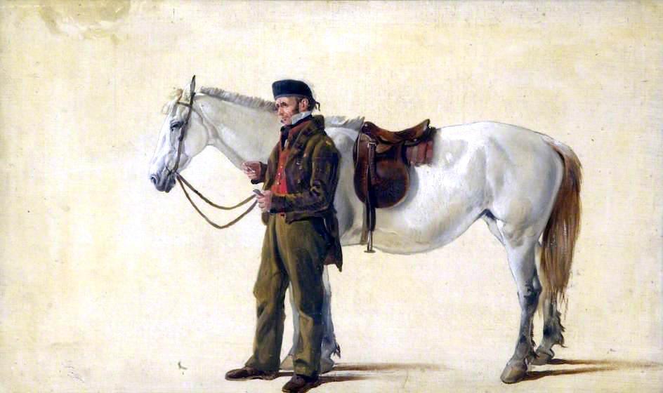 Grey Horse Led By A Scotsman — Ричард Анселль