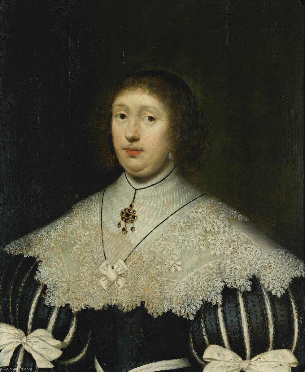 Portrait Of A Lady — Cornelis Janssens Van Ceulen