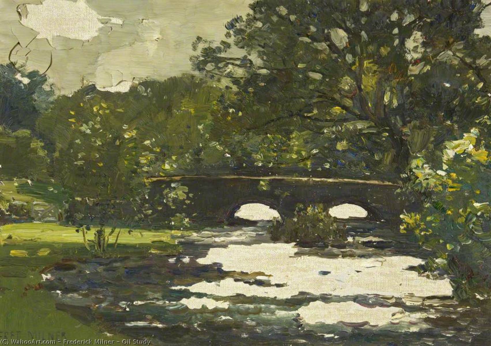 Oil Study — Frederick Milner