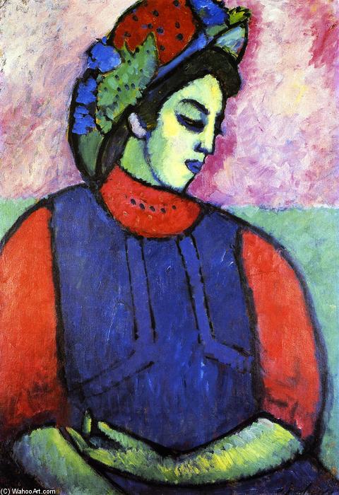 Girl In Grey Apron — Alexej Von Jawlensky