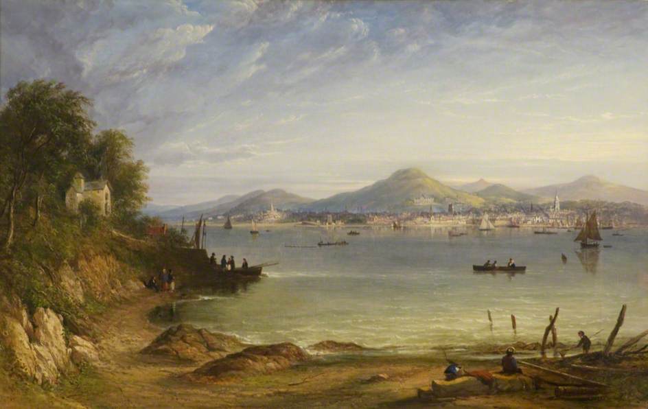 Dundee From Newport, 1853 — Генри Гибсон Дугид