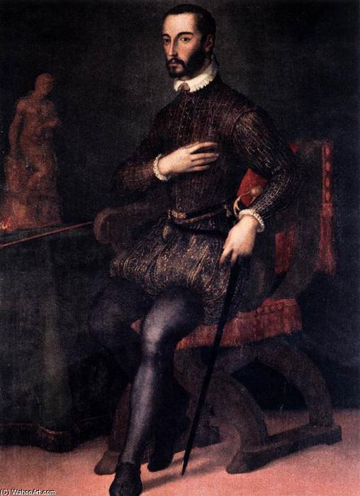 Portrait Of Francesco I De' Medici — Maso Da San Friano