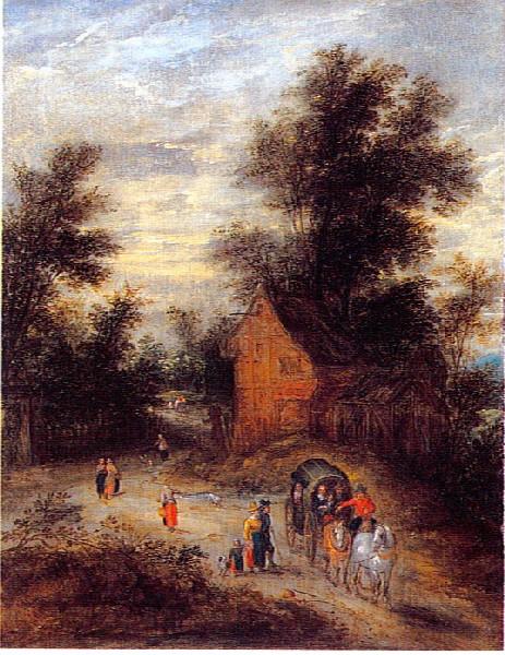 Paysage Avec Personnages — Brueghel Jan I (brueghel De Velours)