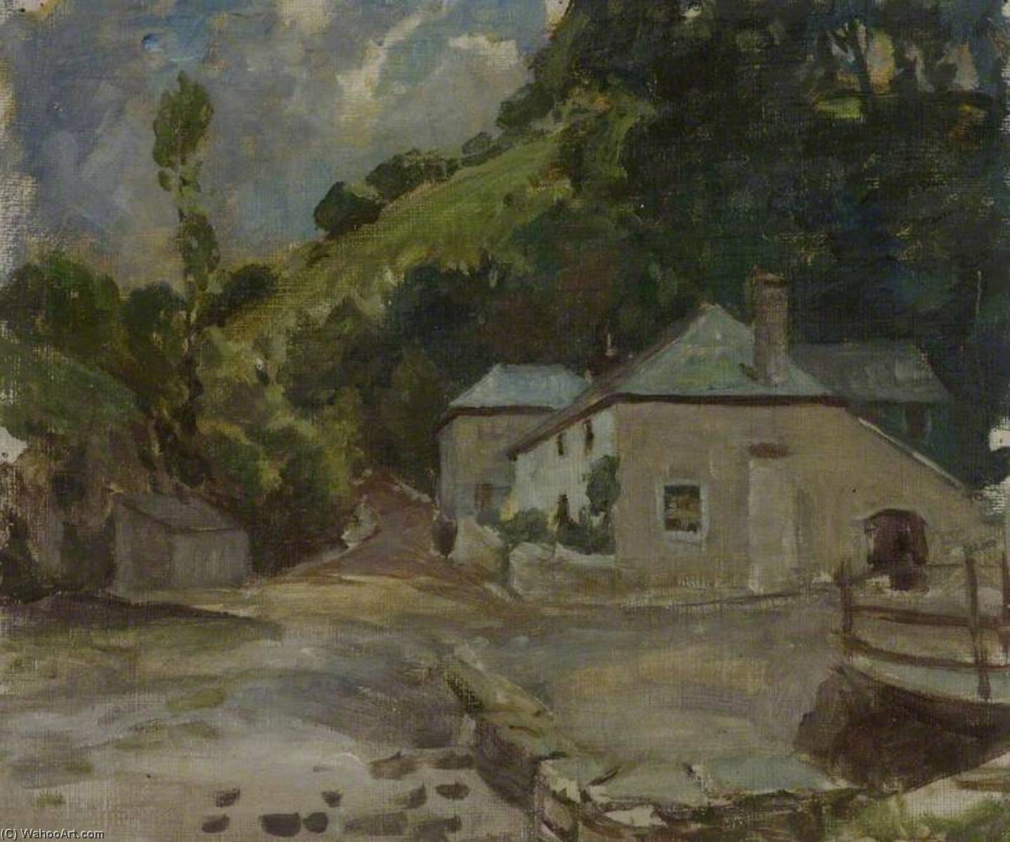 House On A Roadside By Water — Gertrude Crompton