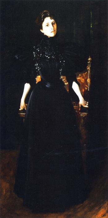 Portrait Of A Woman (also Known As Portrait Of Mrs. D.) — William Merritt Chase