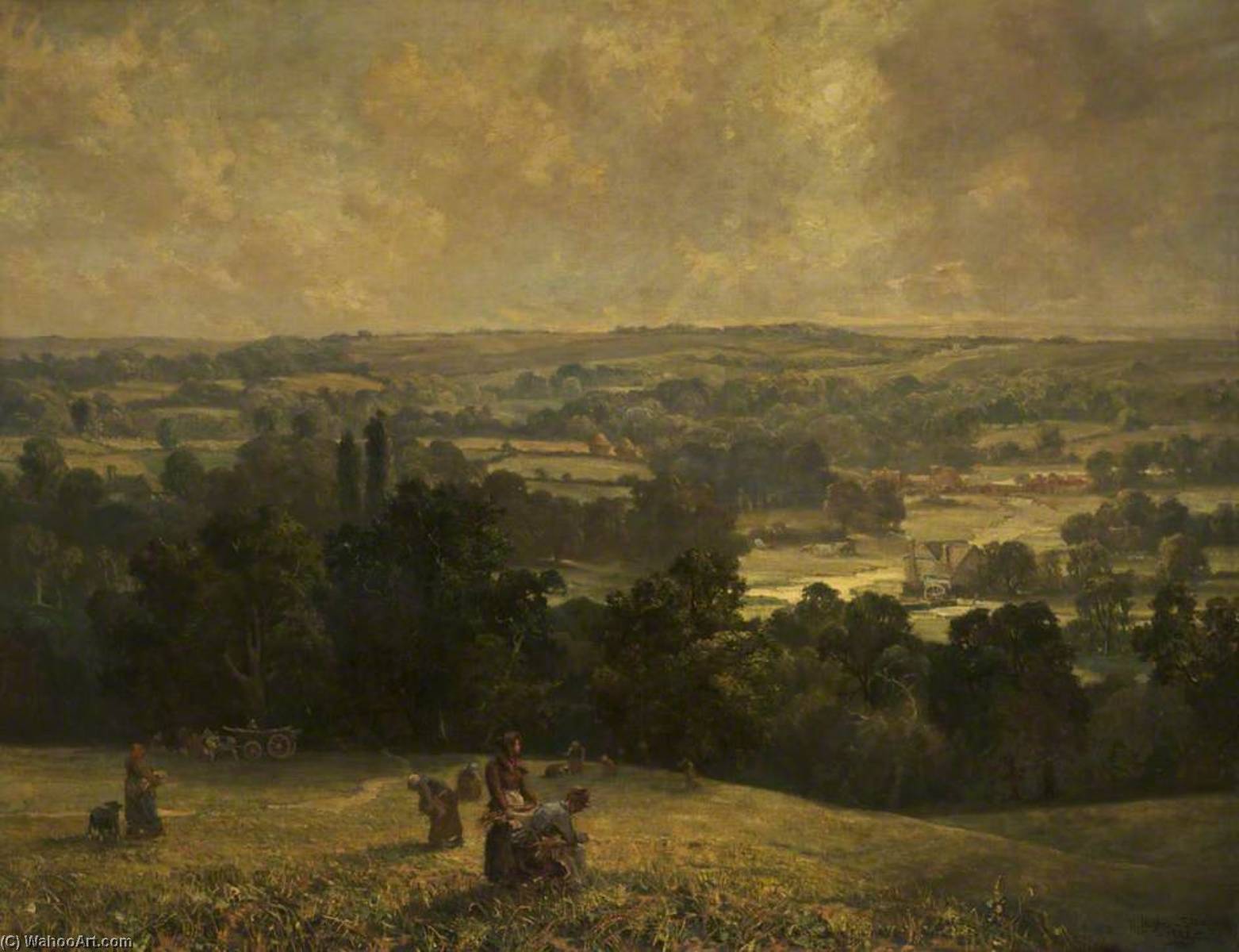 The Mill In The Valley — Herbert Edwin Pelham Hughes Stanton