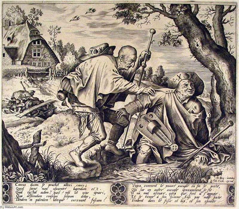 The Blind Leading The Blind — Pieter Van Der Heyden