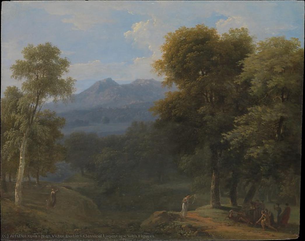 Classical Landscape With Figures — Жан-виктор Бертэн