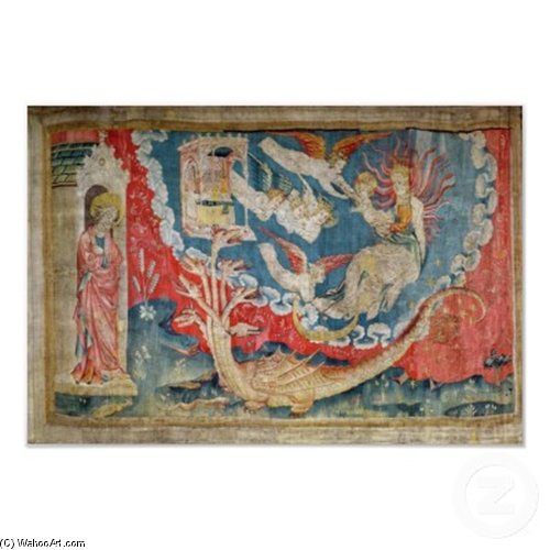 The Woman About To Give Birth And The Great Dragon Waiting To Devour The Infant — Nicolas Bataille