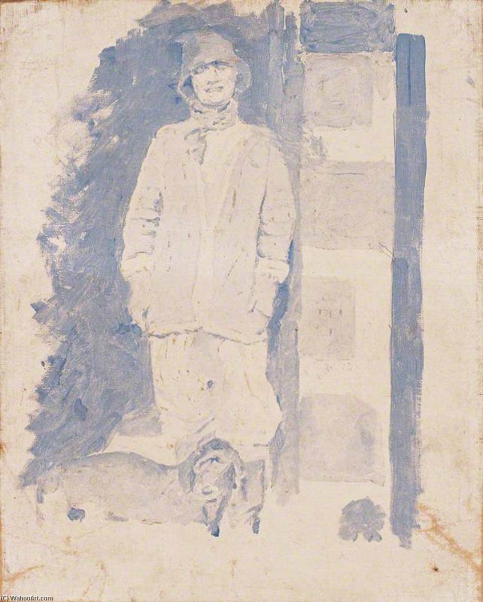 Madame Chanel, Gabrielle 'coco' Chanel (1883–1971), With A Dachshund — Winston Spencer Churchill