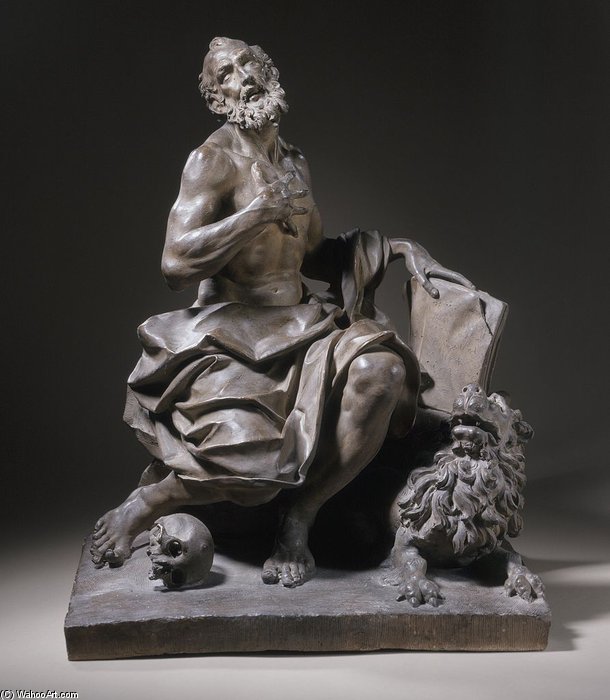Saint Jerome — Giuseppe Maria Mazza