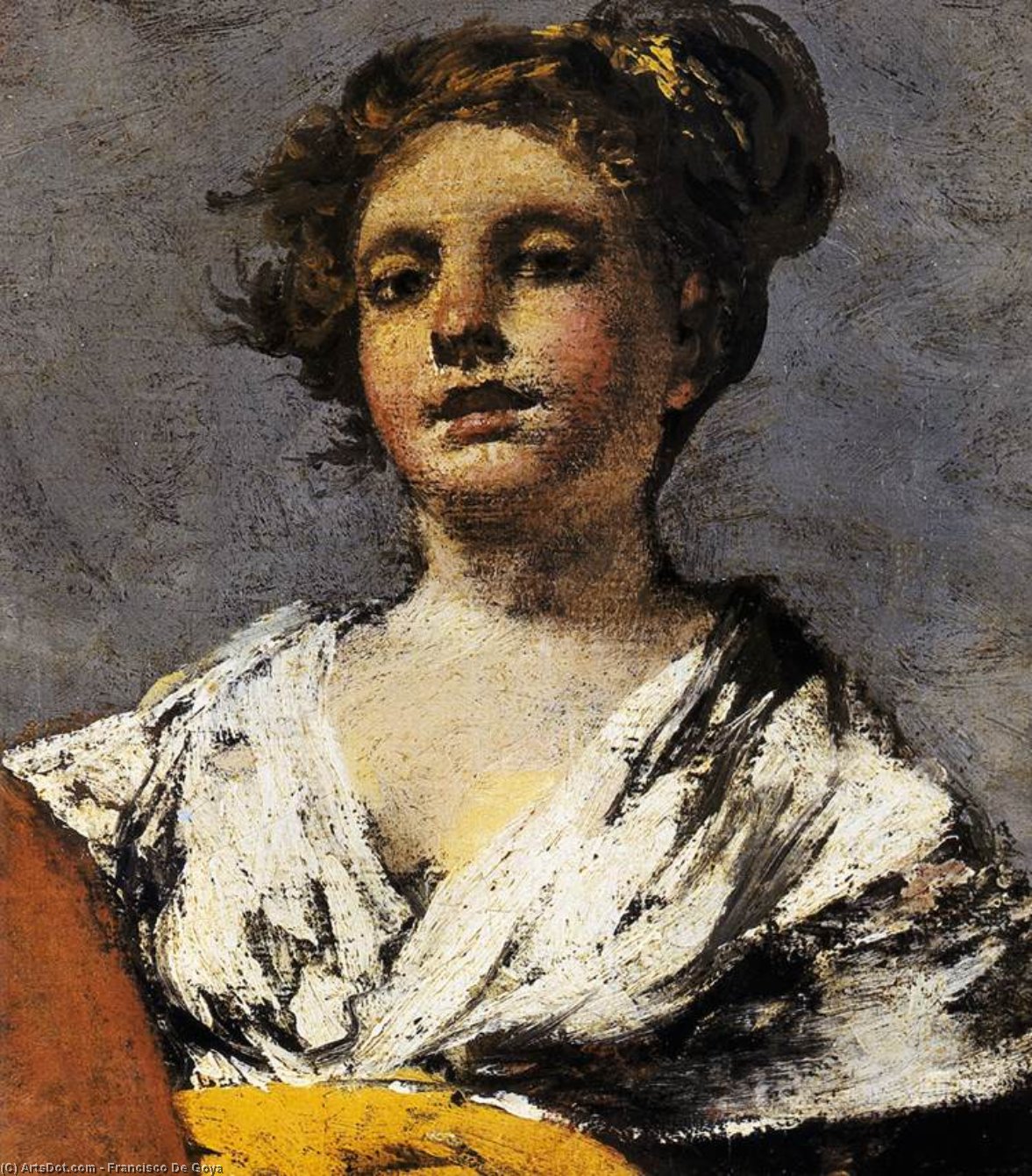 Water Carrier (detail) — Francisco José De Goya Y Lucientes