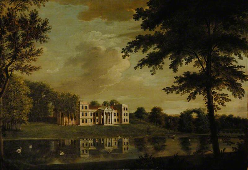 The Vyne From The North East — Johann Heinrich Müntz
