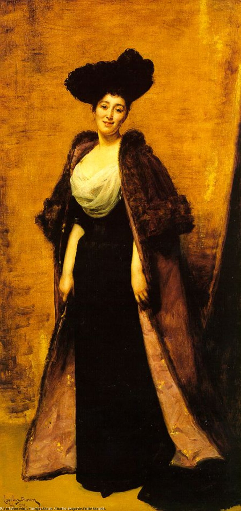Margaret Anderson, Wife Of The Honorable Ronald Grenville — Carolus-duran (charles-auguste-emile Durand)