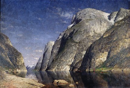 The Sognefjord, Norway — Adelsteen Normann