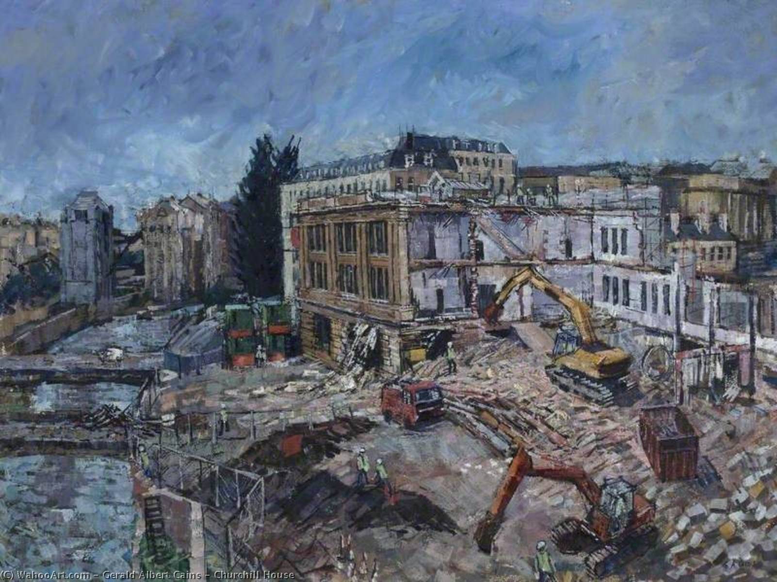 Churchill House — Gerald Albert Cains